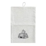 Two-layer kitchen towel Books and coffee 22x32 cm TM Yaroslav